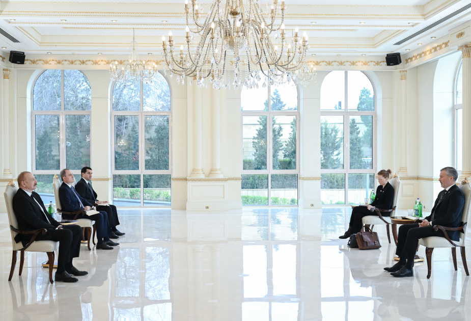 Prezident Norveçin yeni səfirinin etimadnaməsini qəbul edib