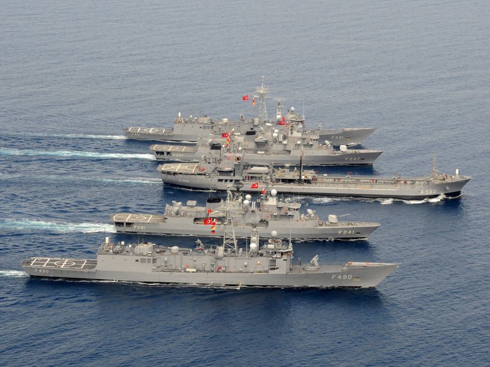 Türkiyənin hərbi gəmiləri Baltik dənizində fəaliyyətə başlayıb