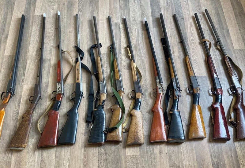 Qanunsuz saxlanılan silah-sursat aşkar edilib