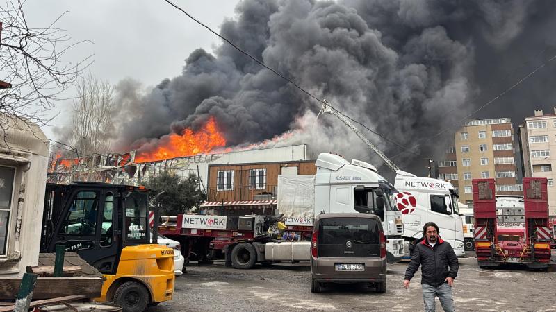 Türkiyədə obyektdə yanğın baş verib