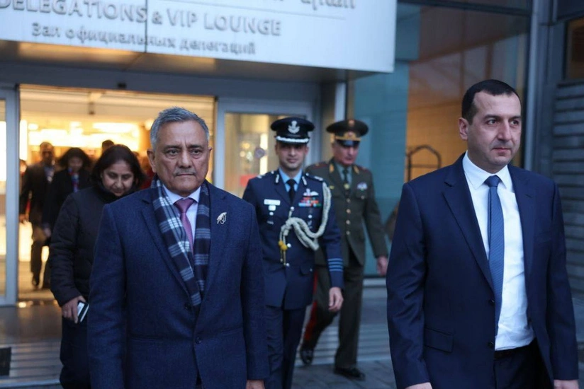 Hindistanın Qərargah rəisi Ermənistana gedib