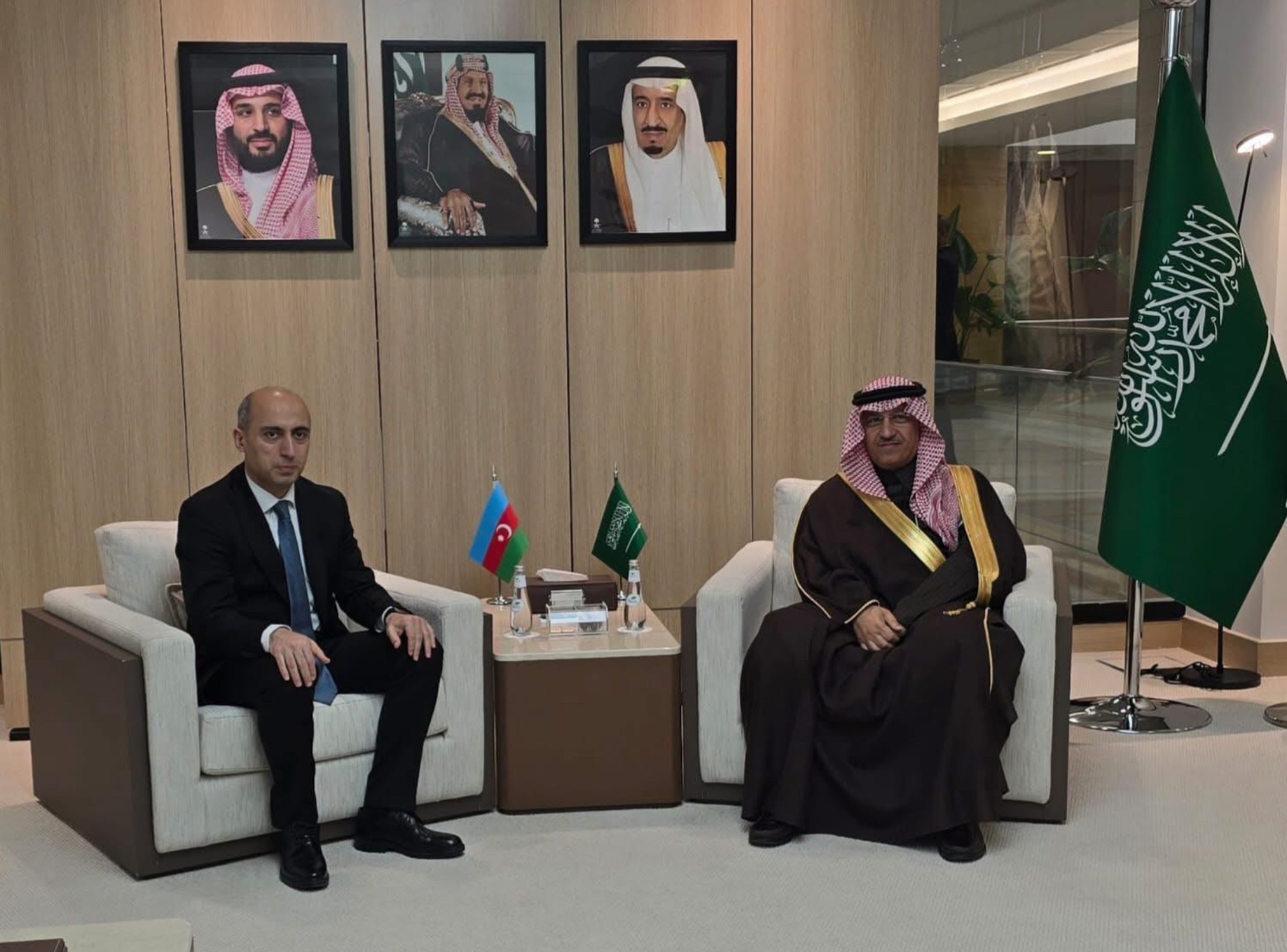 Emin Əmrullayev Səudiyyə Ərəbistanının təhsil naziri ilə görüşüb