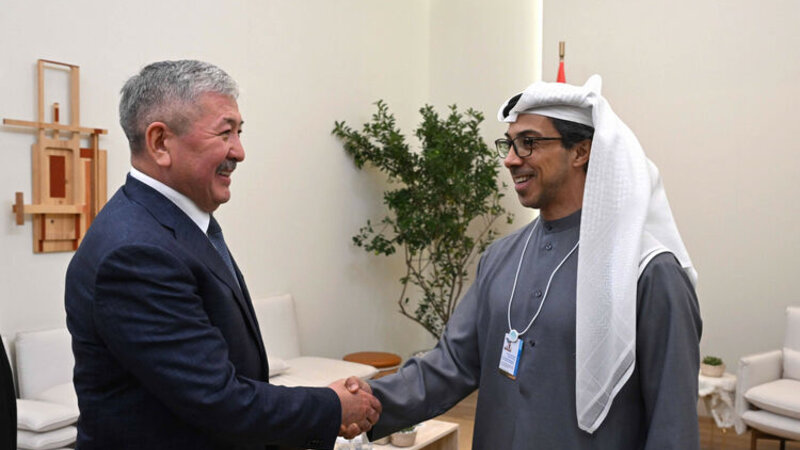 Qırğızıstan Baş naziri BƏƏ-nin vitse-prezidenti ilə görüşüb