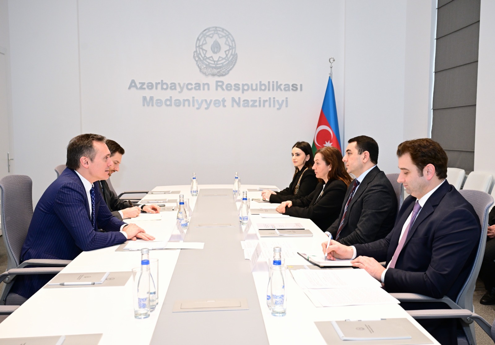 Azərbaycan və İtaliya arasında mədəni əməkdaşlığın inkişaf perspektivləri müzakirə olunub