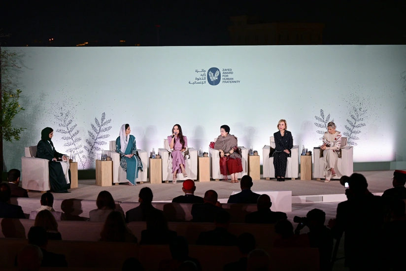 Leyla Əliyeva Əbu-Dabidə "İnsan Qardaşlığı Məclisi" tədbirində iştirak edib