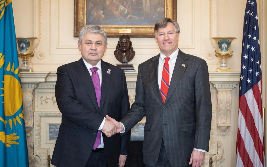 Qazaxıstan XİN rəhbəri ABŞ dövlət katibinin müavini ilə ikitərəfli əməkdaşlıq perspektivlərini müzakirə edib