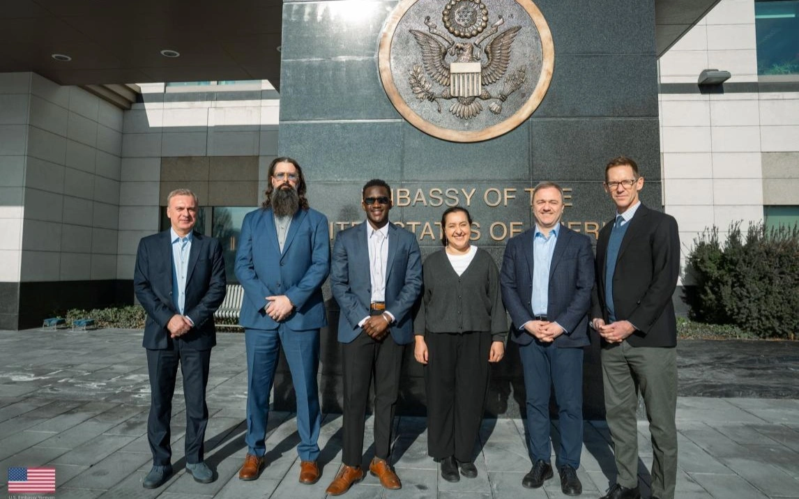 Amerikalı mühəndislər Ermənistanda TRIPP marşrutunu öyrənməyə başlayıblar