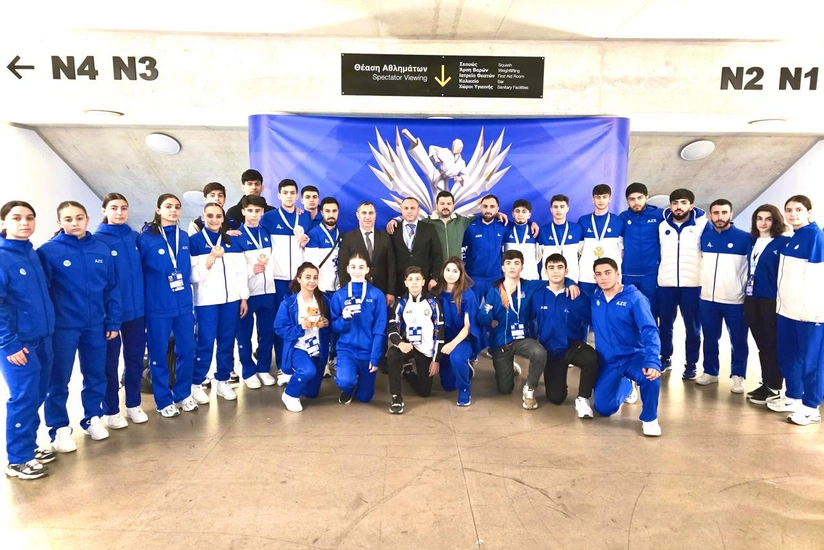 Azərbaycan karateçiləri Kiprdən 6 medalla qayıdır 