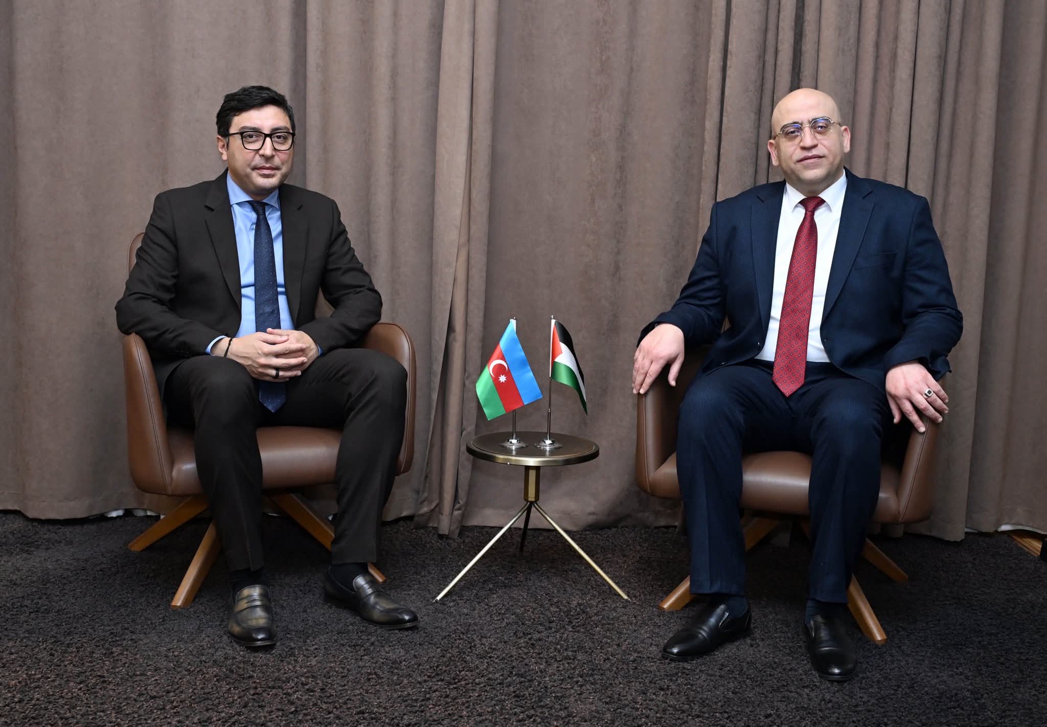 Azərbaycan və Fələstin arasında gənclər və idman sahəsində əməkdaşlıq müzakirə olunub