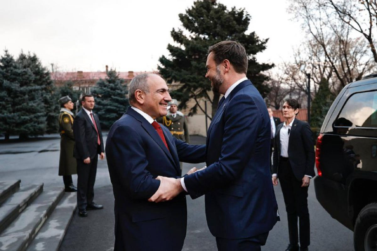 Paşinyan ABŞ-nin vitse-prezidenti ilə görüşüb - YENİLƏNİB