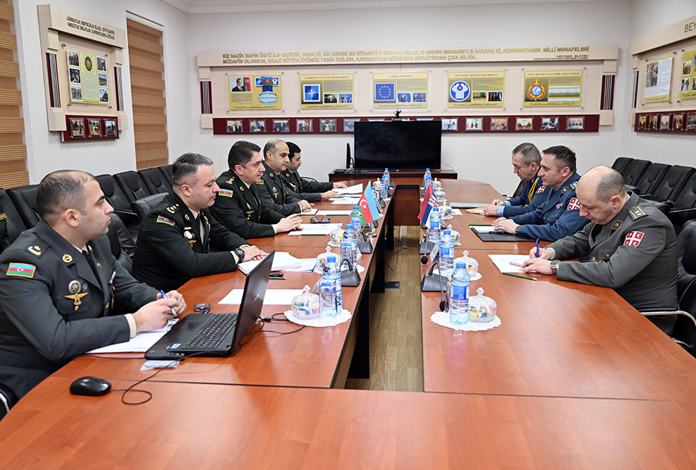 Azərbaycan və Serbiya arasında “İkitərəfli hərbi əməkdaşlıq danışıqları” keçirilib - FOTO