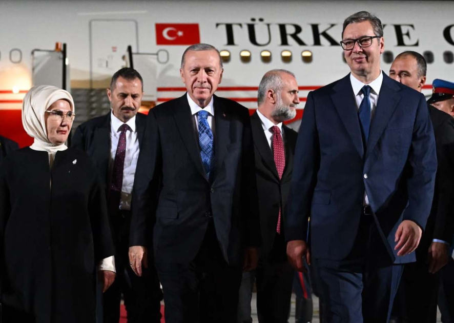 Serbiya Prezidenti Türkiyəyə səfər edib