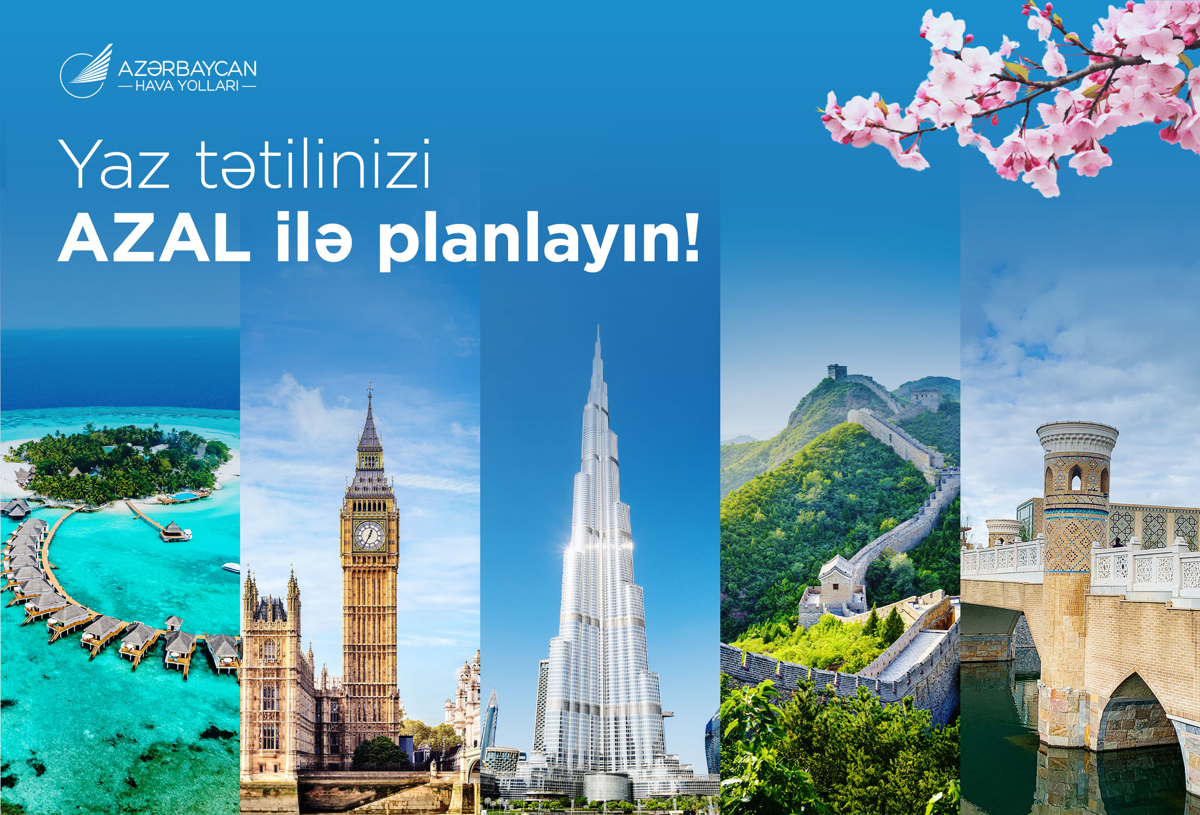 AZAL Novruz və Ramazan bayramları ilə bağlı uçuş cədvəli təklif edir