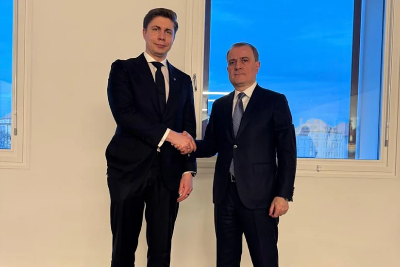 Ceyhun Bayramov Mindauqas Sinkeviçus ilə bir sıra mövzularda fikir mübadiləsi aparıb