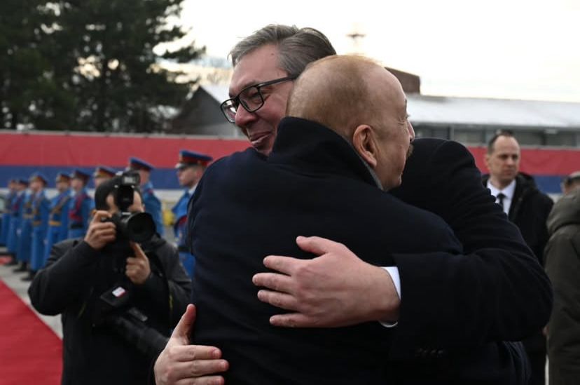 Aleksandr Vuçiç İlham Əliyevin Serbiya səfəri ilə bağlı paylaşım edib