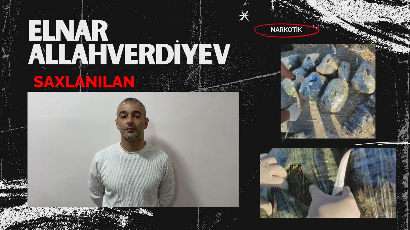 Qaxda 19 kq narkotik vasitə aşkarlanıb