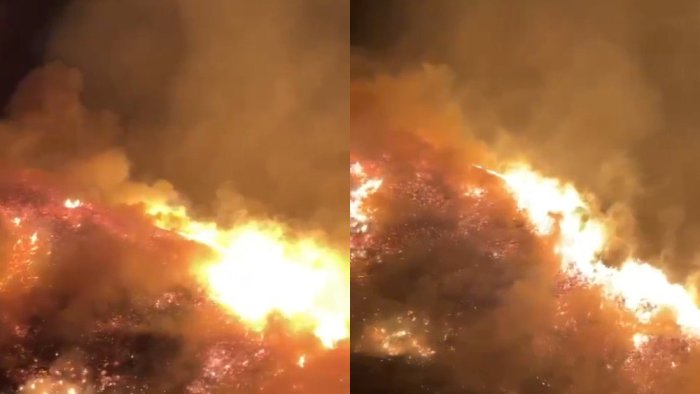 Yevlax və Şəkidə açıq ərazidə yanğın baş verib - YENİLƏNİB