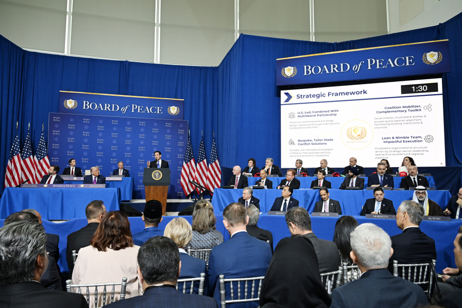 Hikmət Hacıyev: "Sülh Şurası"nın Qəzzaya dair maliyyə layihəsində Azərbaycanın iştirakı nəzərdə tutulmur