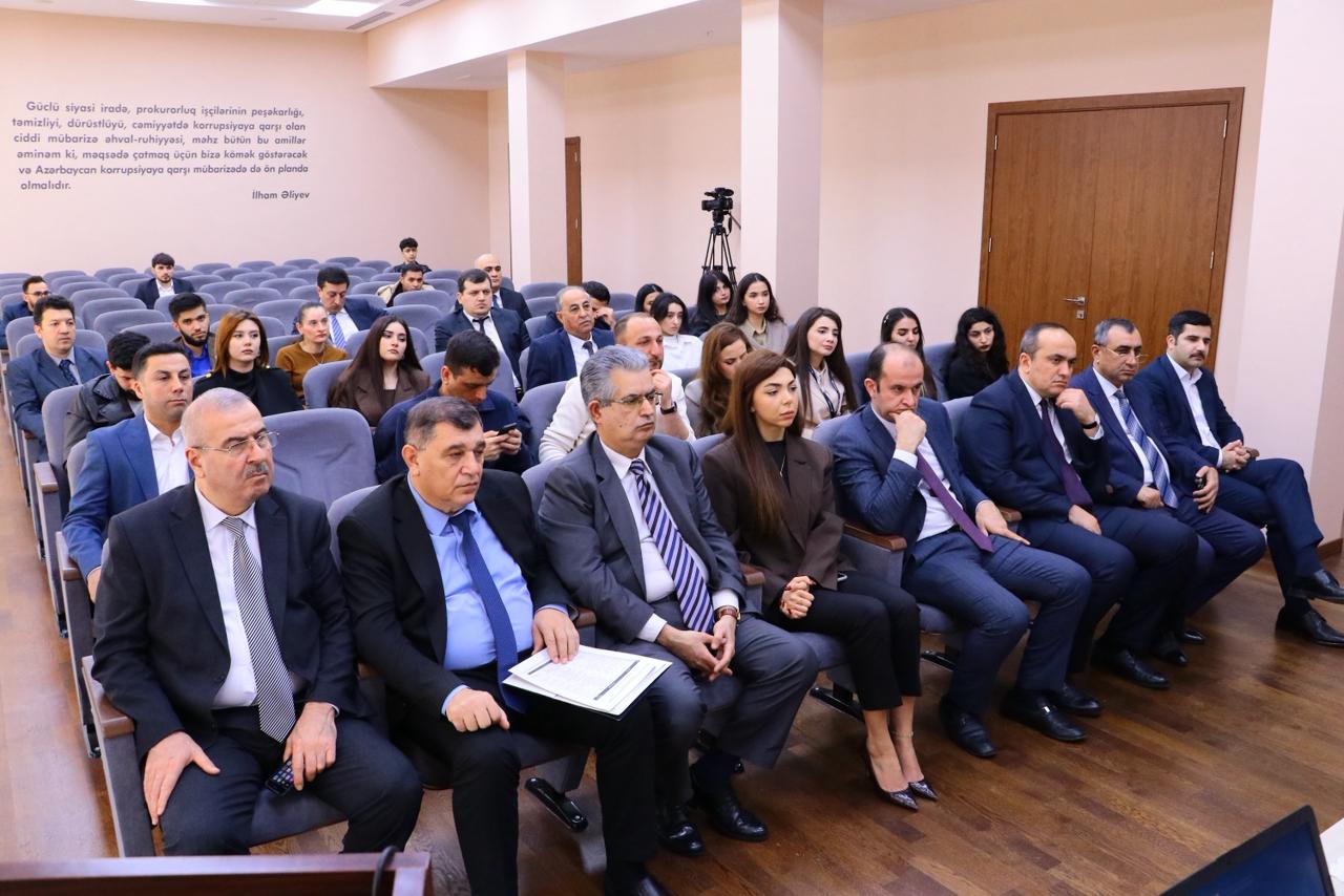 Baş Prokurorluqda media nümayəndələri üçün treninq keçirilib