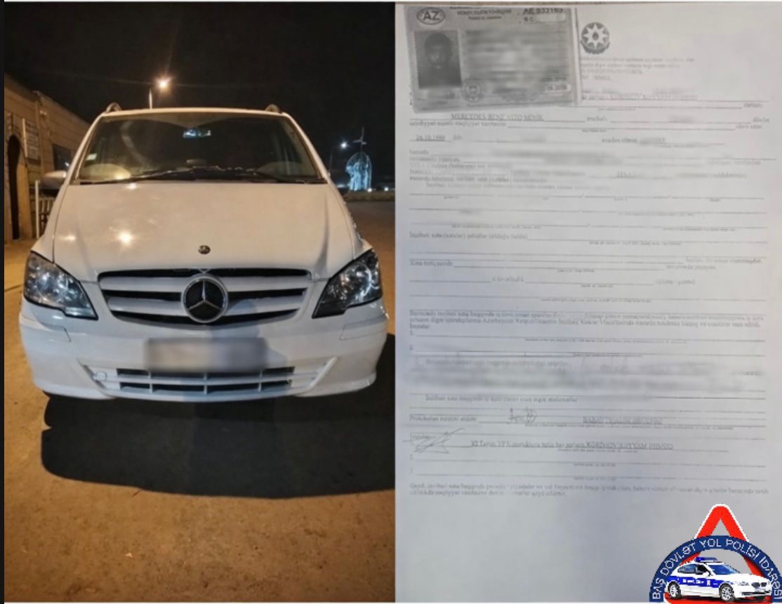 Salyanda narkotik vasitənin təsiri altında avtomobil idarə edən şəxs tutulub