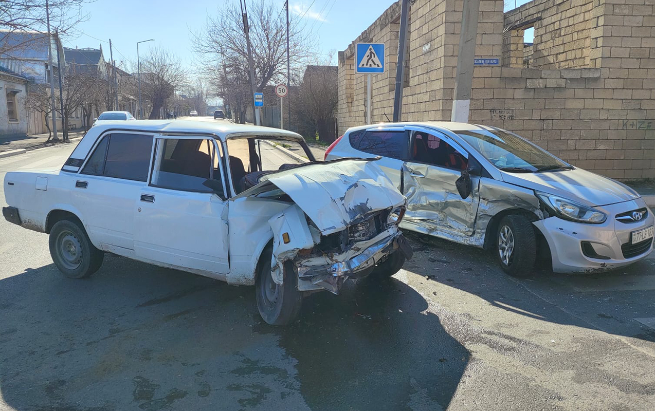 Gəncədə yol qəzası olub