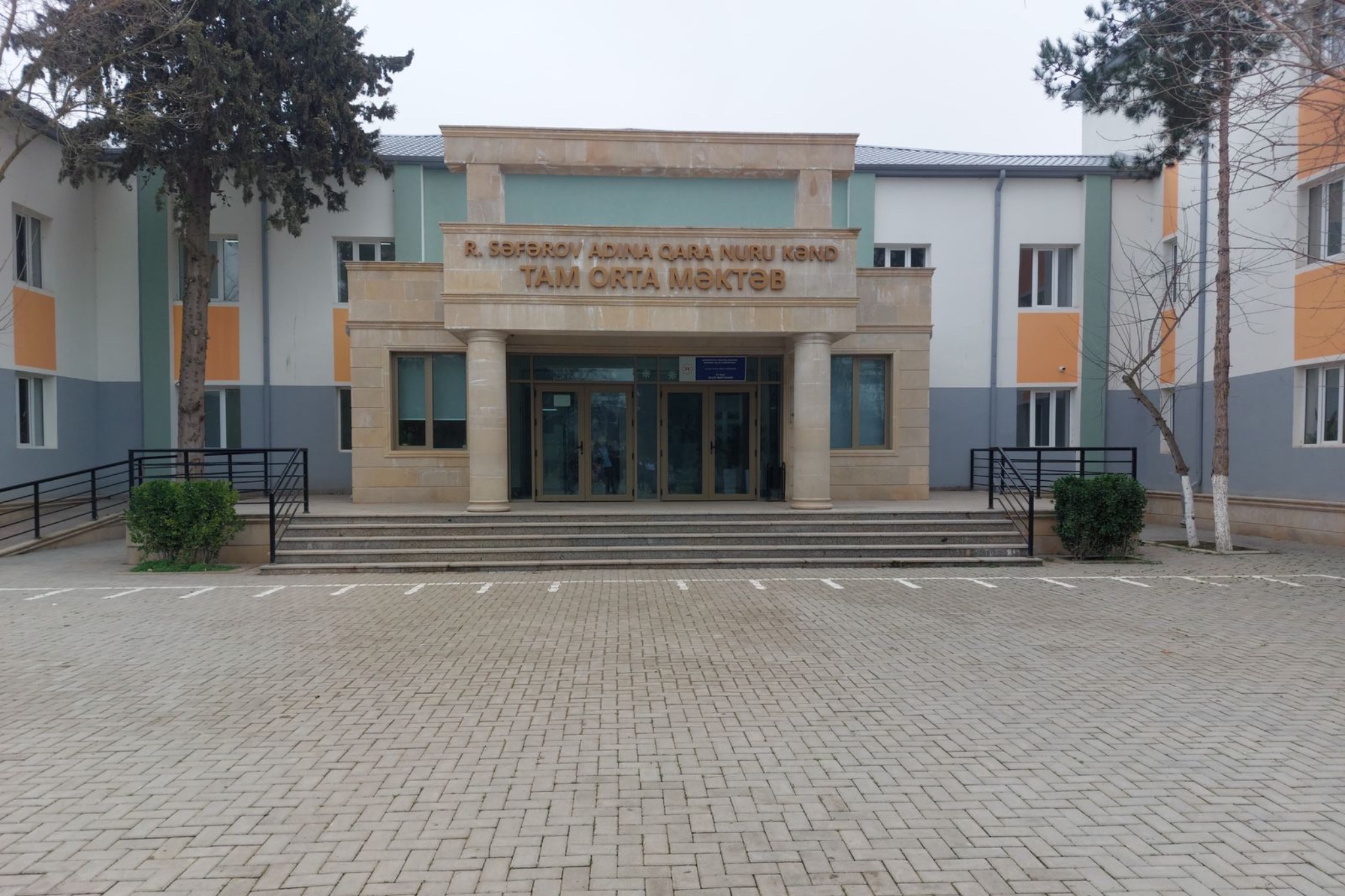 Saatlının Qara Nuru kəndində məktəb əsaslı təmir olunub - FOTOLAR