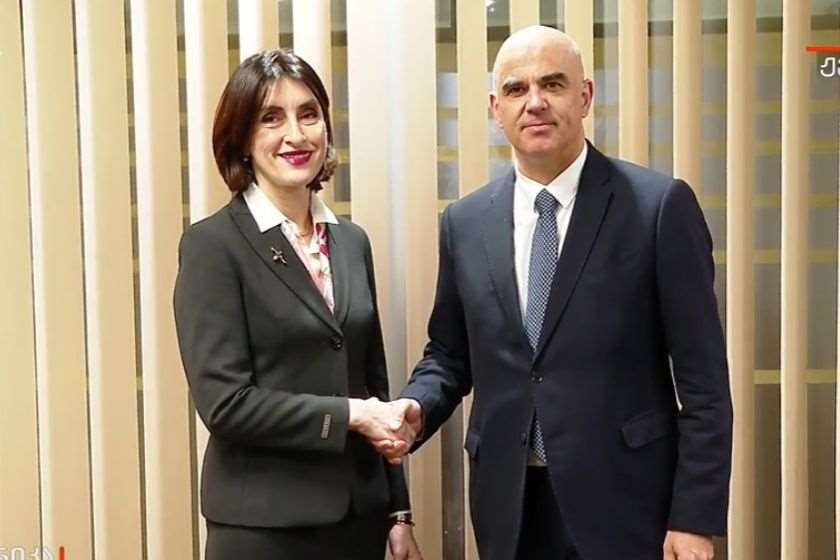 Gürcüstan XİN rəhbəri Avropa Şurasının Baş katibi ilə görüşüb