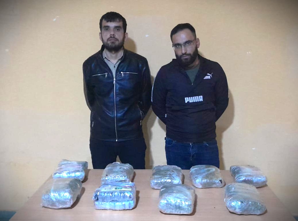 İrandan narkotik vasitənin ölkə ərazisinə keçirilməsinin qarşısı alınıb