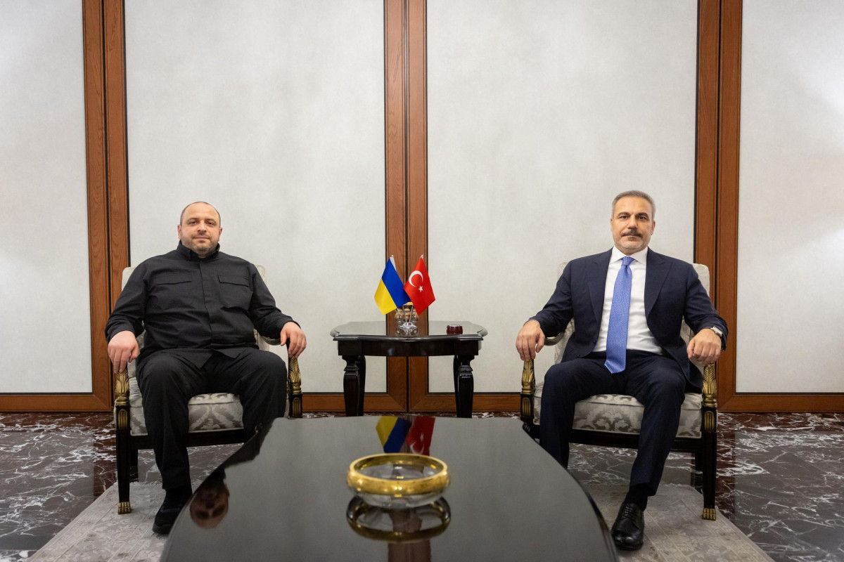 Hakan Fidan Umerovla görüşüb