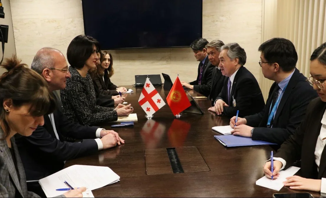 Qırğızıstan və Gürcüstanın xarici işlər nazirləri Cenevrədə görüşüb