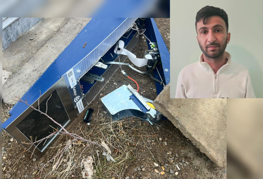 “Mpay” ödəmə terminalından oğurluq şübhəli şəxs saxlanılıb