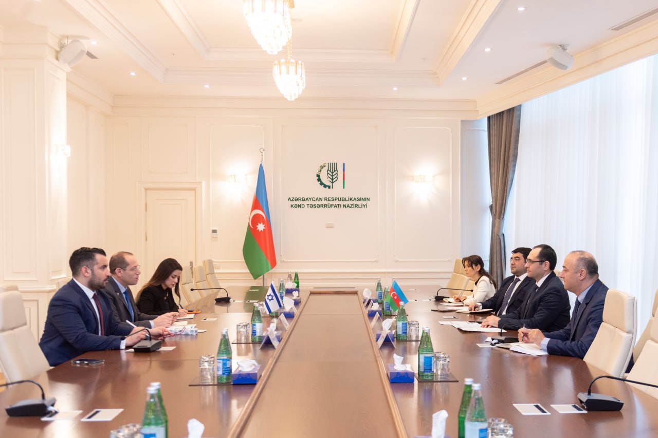 Azərbaycan və İsrail kənd təsərrüfatı sahəsində əməkdaşlığı genişləndirir