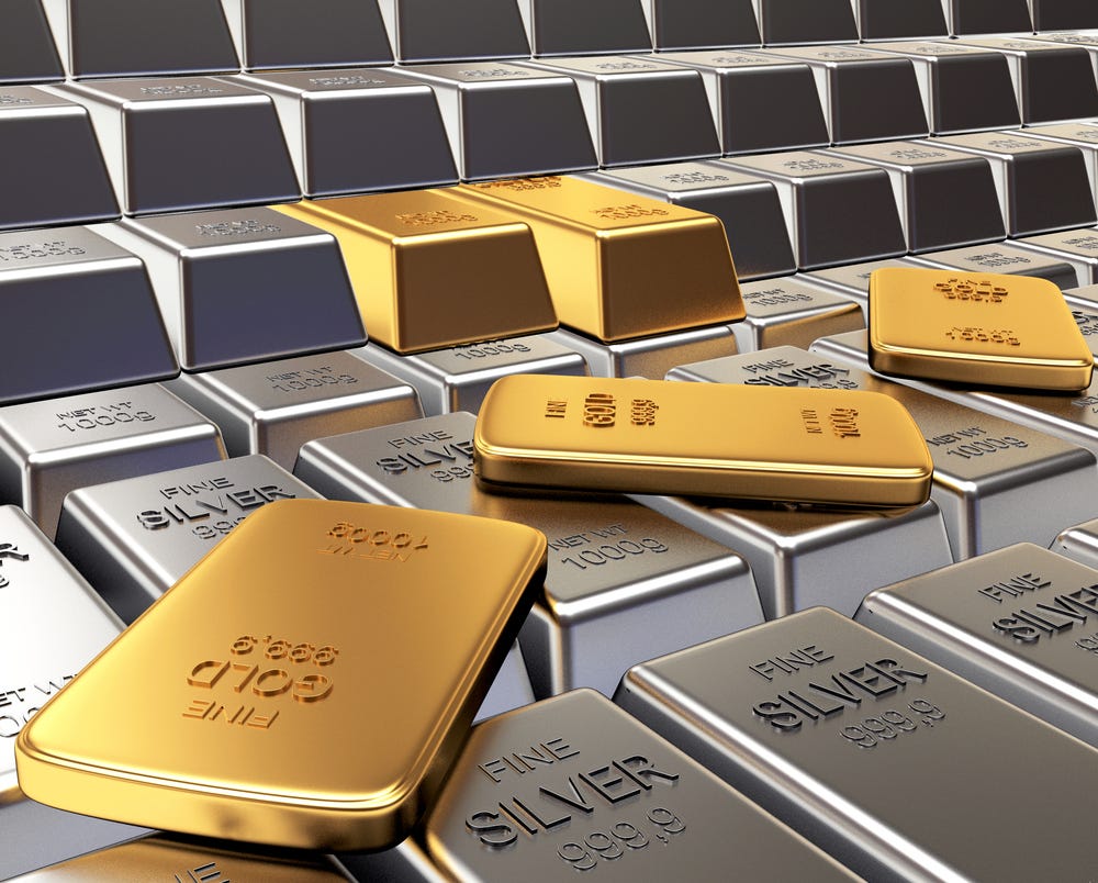 Qızıl və gümüş ucuzlaşıb