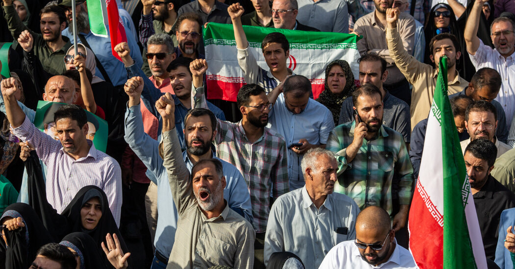 Tehranda hakimiyyəti dəstəkləyən mitinq başlayıb