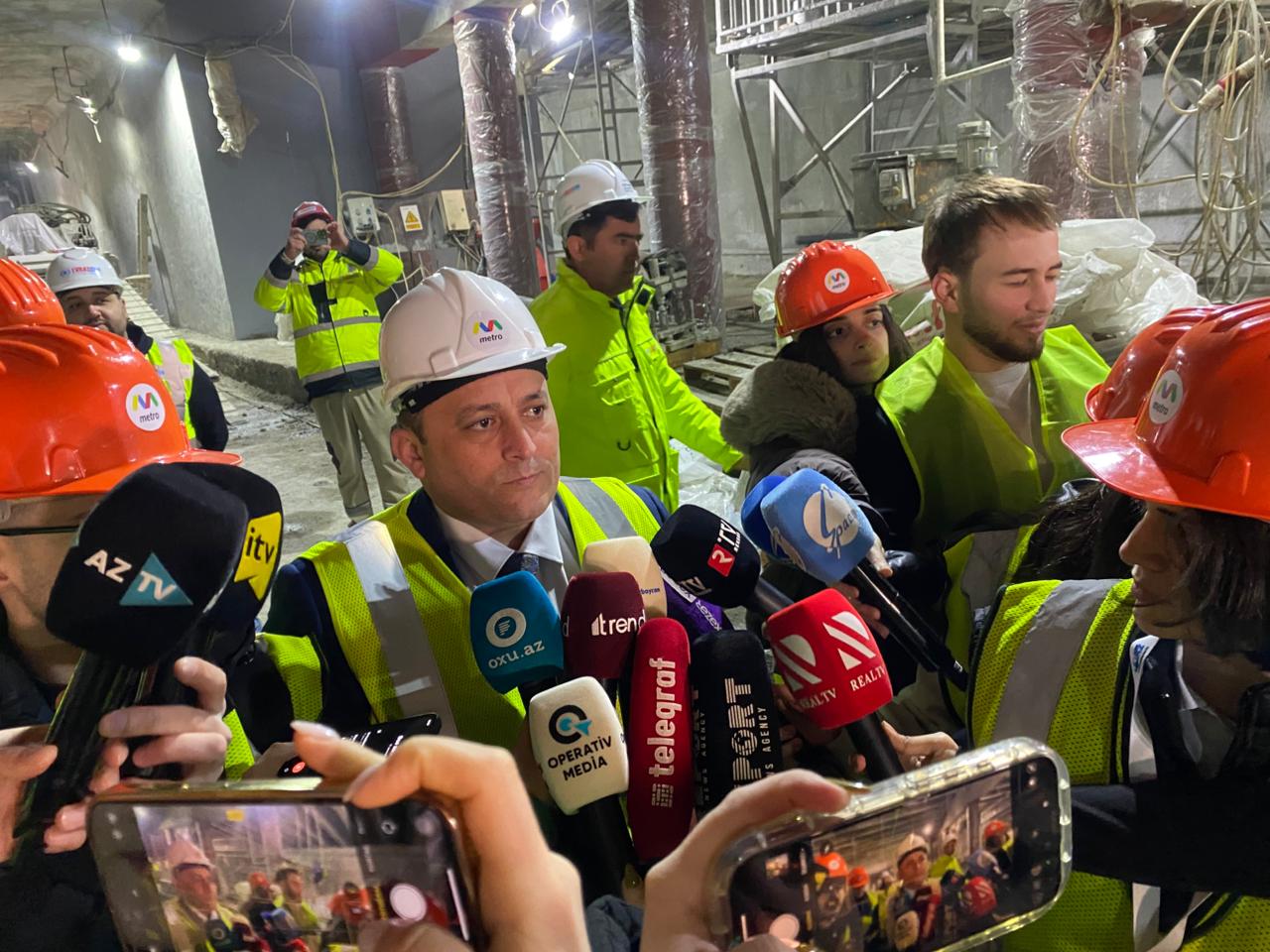 Məmməd Rzayev: Həzi Aslanov metrosunda dalan yollarının əsaslı təmiri davam edir