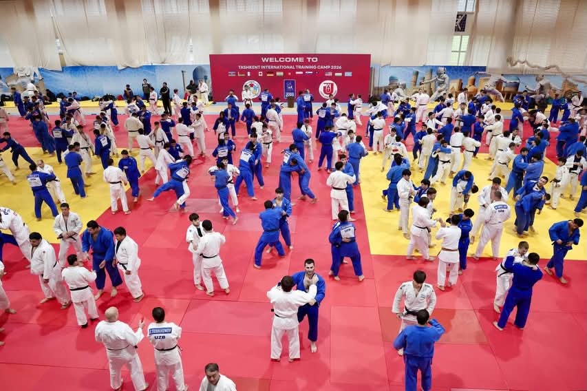 Azərbaycan cüdoçuları Özbəkistanda beynəlxalq təlim-məşq toplanışında iştirak edirlər