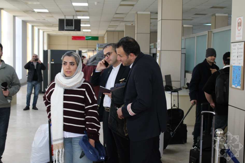 Qazaxıstandan gələn iranlı pilotlar və ekipaj üzvləri İrana qayıdıblar