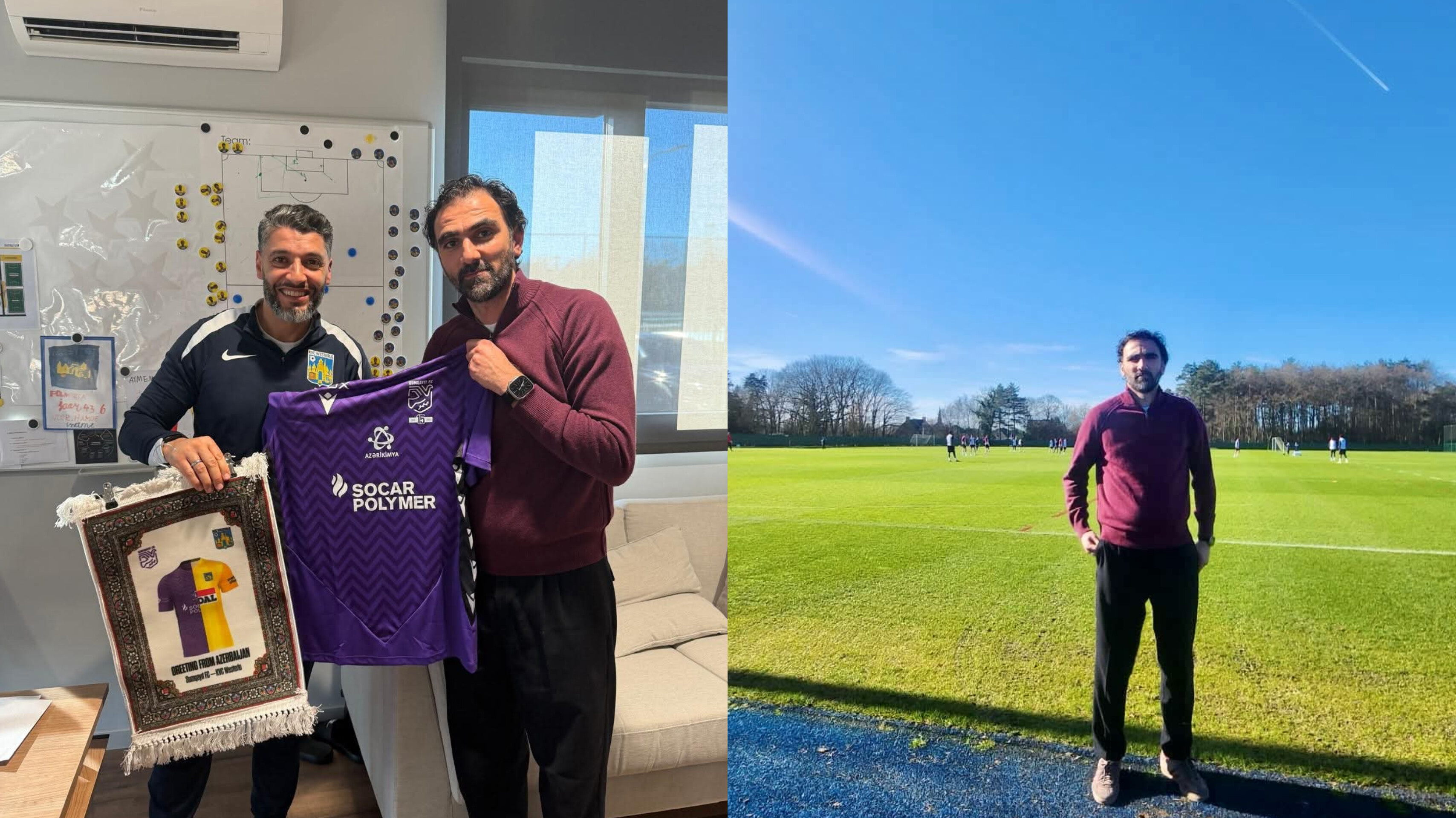 Vaqif Cavadov Belçika klubunda təcrübə keçib 