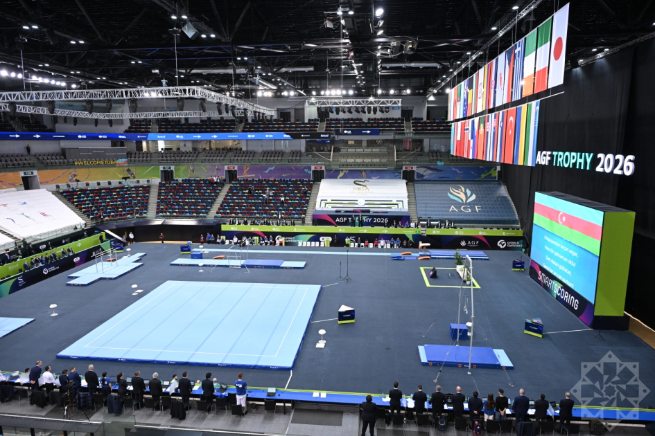 Bakıda idman gimnastikası üzrə Dünya Kuboku start götürüb