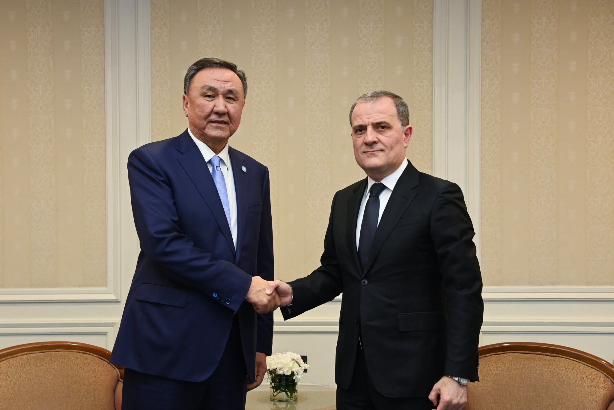 Ceyhun Bayramov İranın dron Naxçıvana hücumlarını müzakirə edib - FOTOLAR