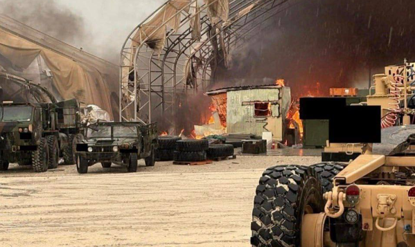 İran ABŞ-nin helikopter bazasını vurub