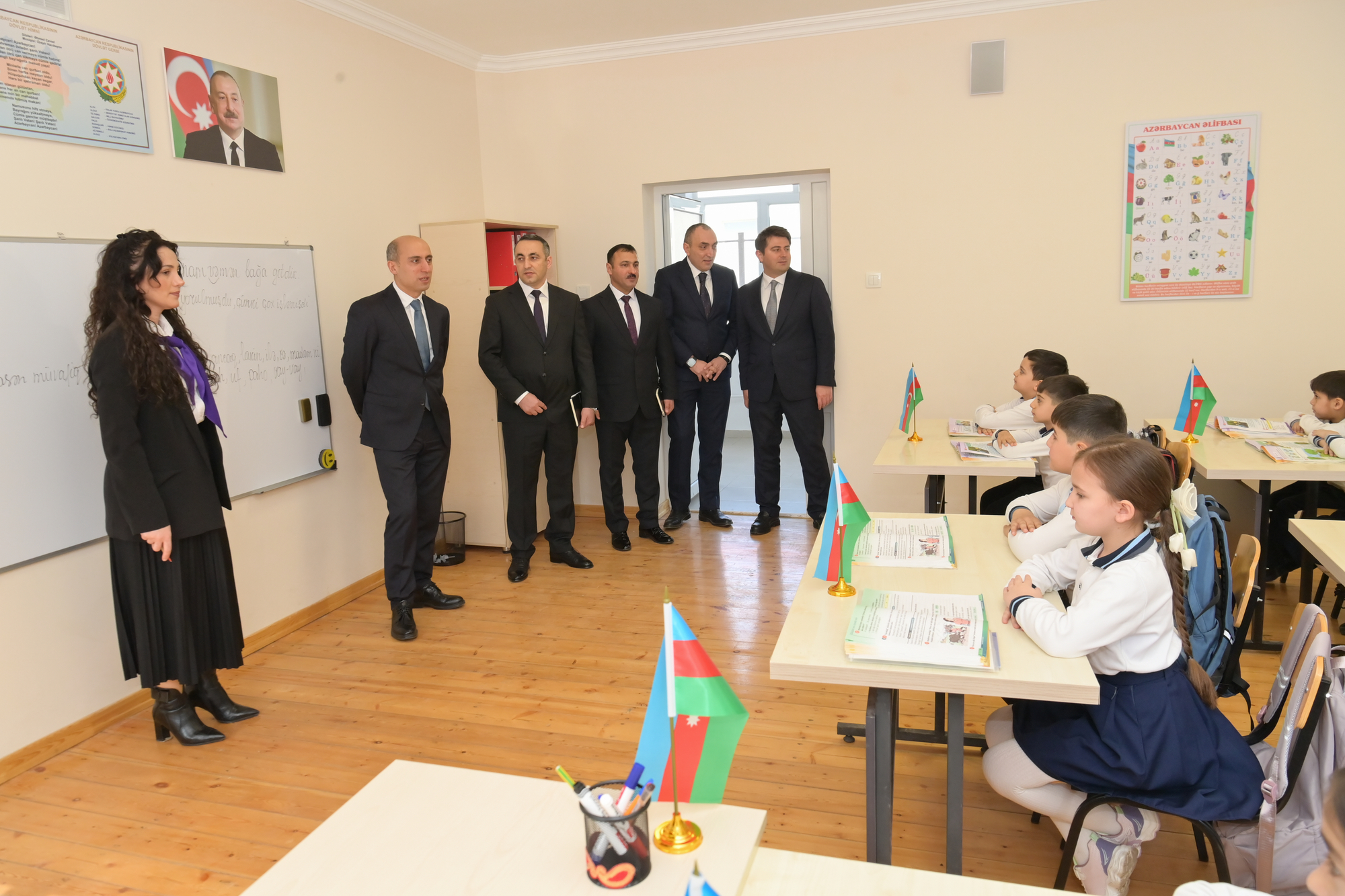 Elm və təhsil naziri Xankəndi və Xocalıda təhsil müəssisələrində olub