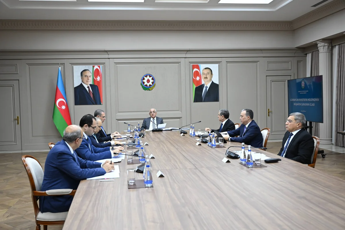 Azərbaycan İnvestisiya Holdinqinin portfel şirkətlərinin ötənilki maliyyə nəticələri müzakirə olunub - FOTO