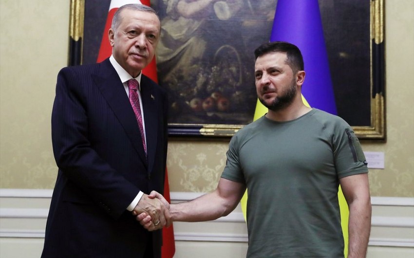 Zelenski və Ərdoğan telefonla danışıb