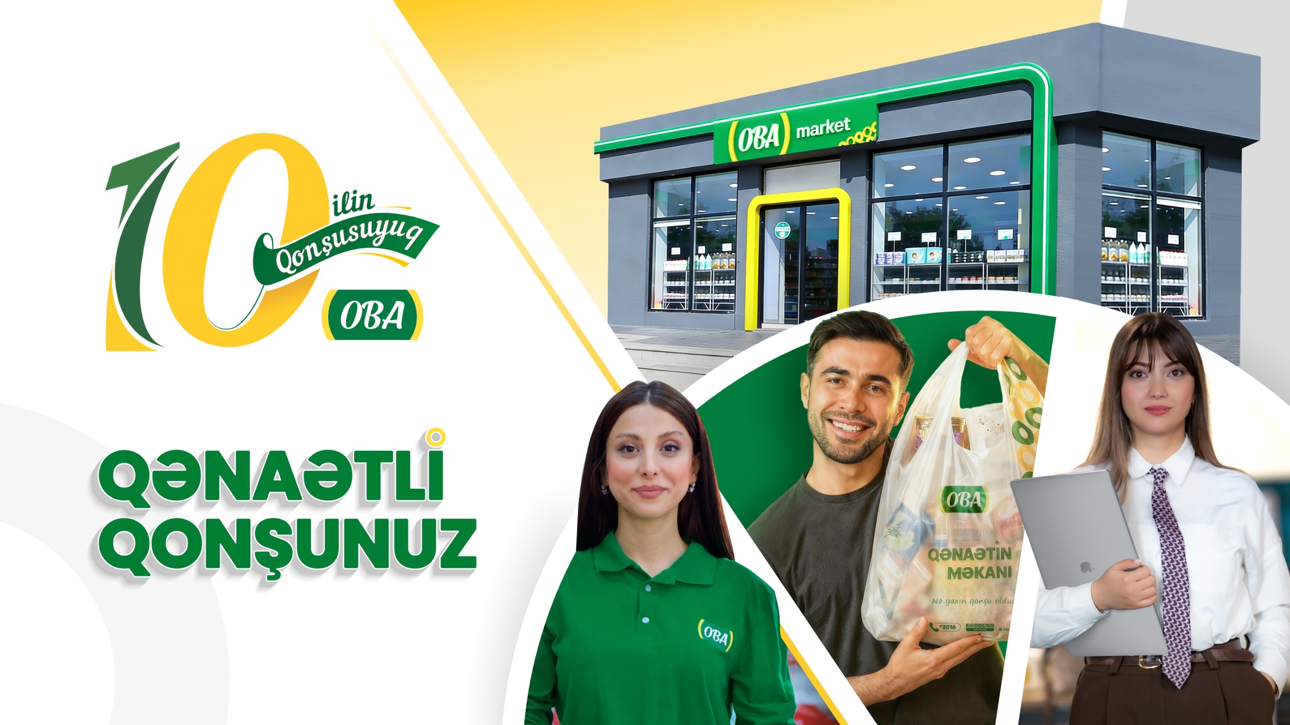 “OBA” marketlər şəbəkəsi 10 ildə miqyasını 16 dəfə artıraraq 11 mindən çox əməkdaşa çatdı