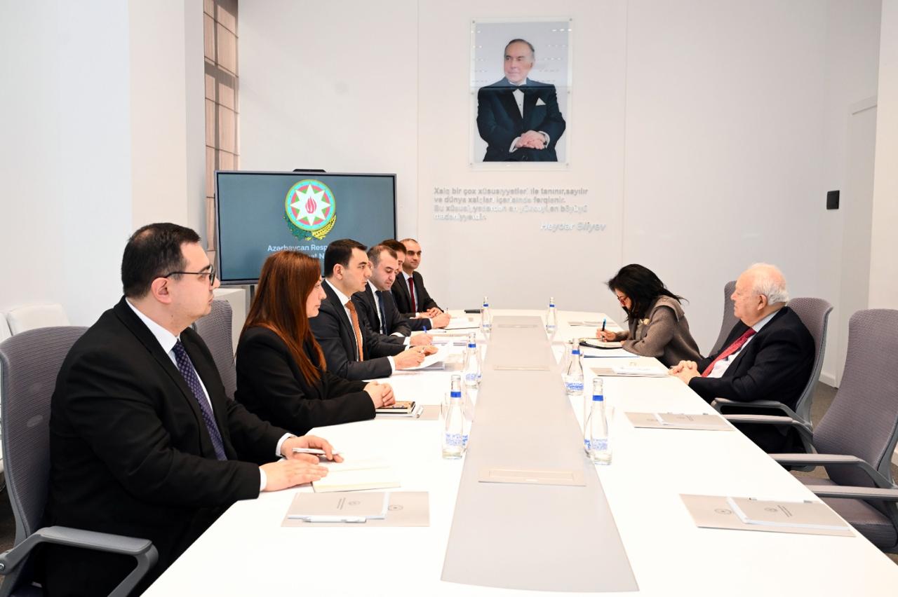 Mədəniyyət Nazirliyində BMT-nin Sivilizasiyalar Alyansının rəhbərliyi ilə görüş keçirilib