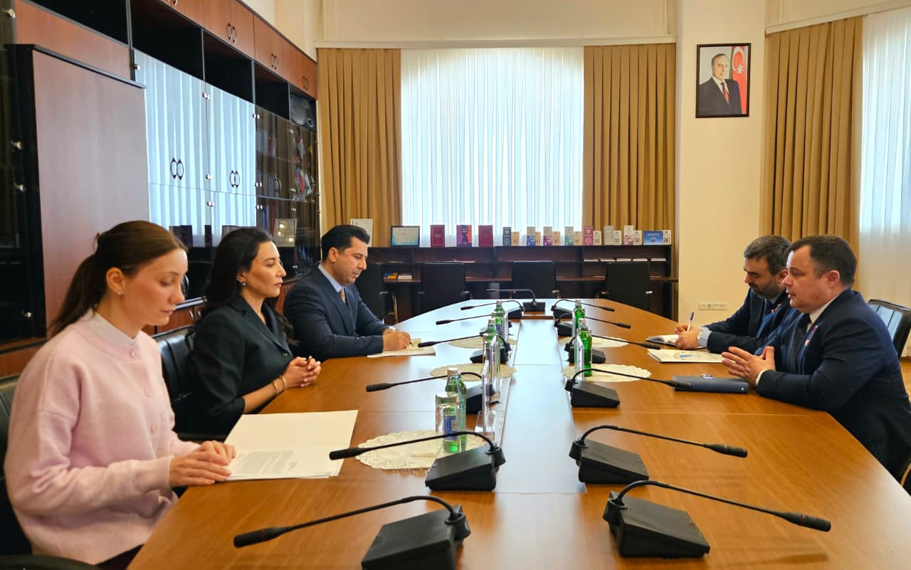 Ombudsman Səbinə Əliyeva Moldovanın ölkəmizdəki səfirini qəbul edib