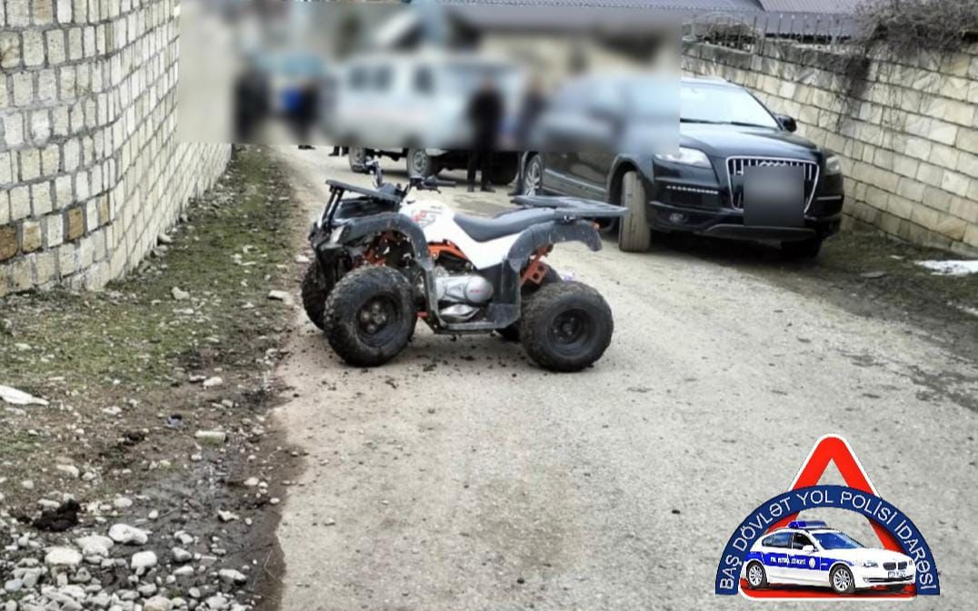 Qubada kvadrisikl qəzası ölümlə nəticələnib