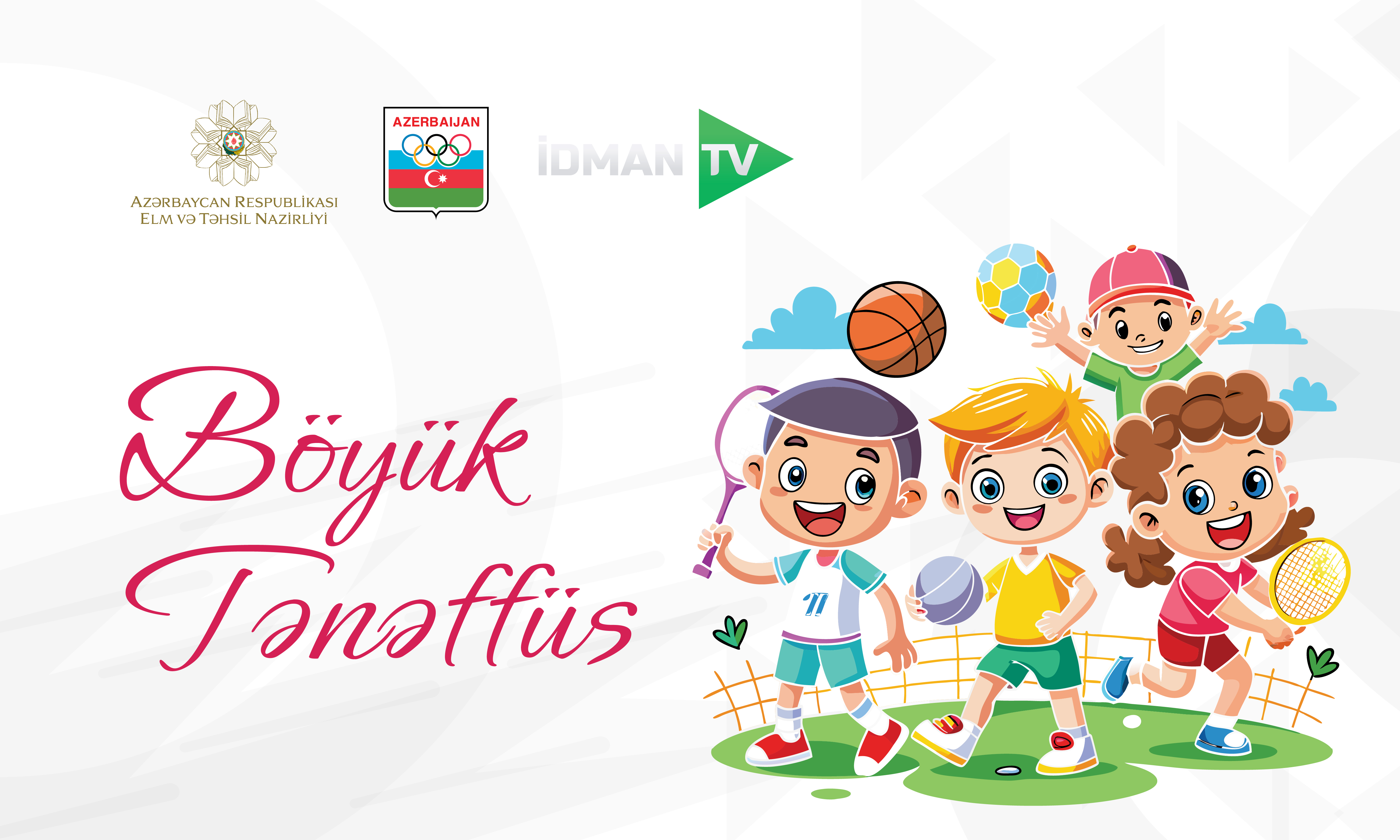 “Böyük tənəffüs”: məktəblilər üçün yeni idman yarışı televiziya layihəsi başlayıb