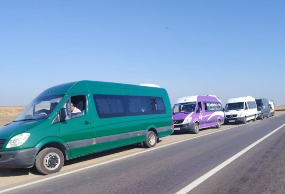 Ağdərə, Xocavənd və Cəbrayılın kəndlərinə növbəti köç karvanları yola salınıb